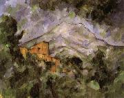 Paul Cezanne Mont Sainte-Victoire and Chateau Noir china oil painting reproduction